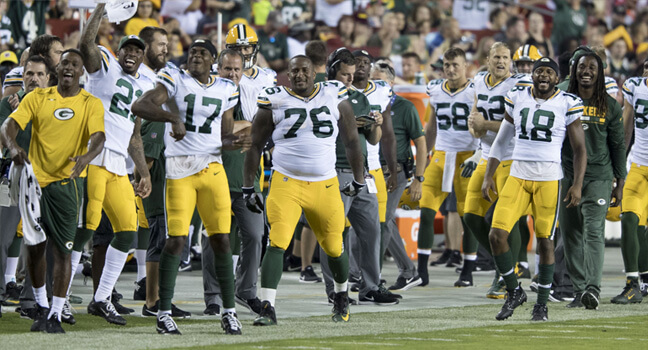 Green Bay Packers With AJ Limo Milwaukee